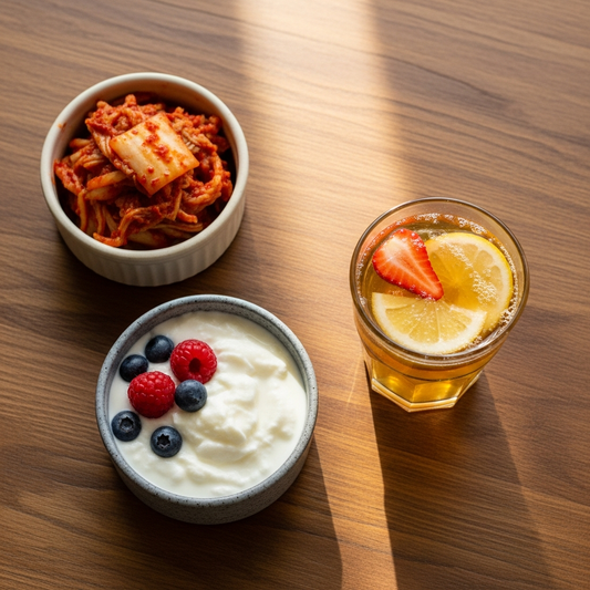 Kimchi vs. Kombucha vs. Kefir: Gut Health?